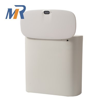 Hvit bevegelsessensor søppelbøtte